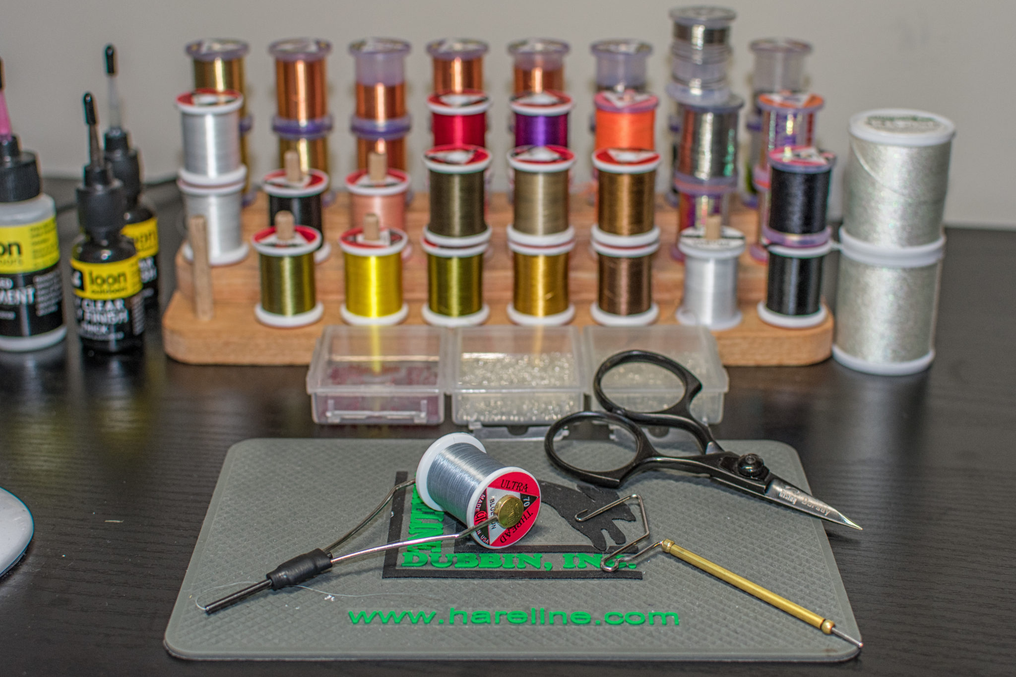 Organizing Your Fly Tying Work Space - Tailwater Junkie
