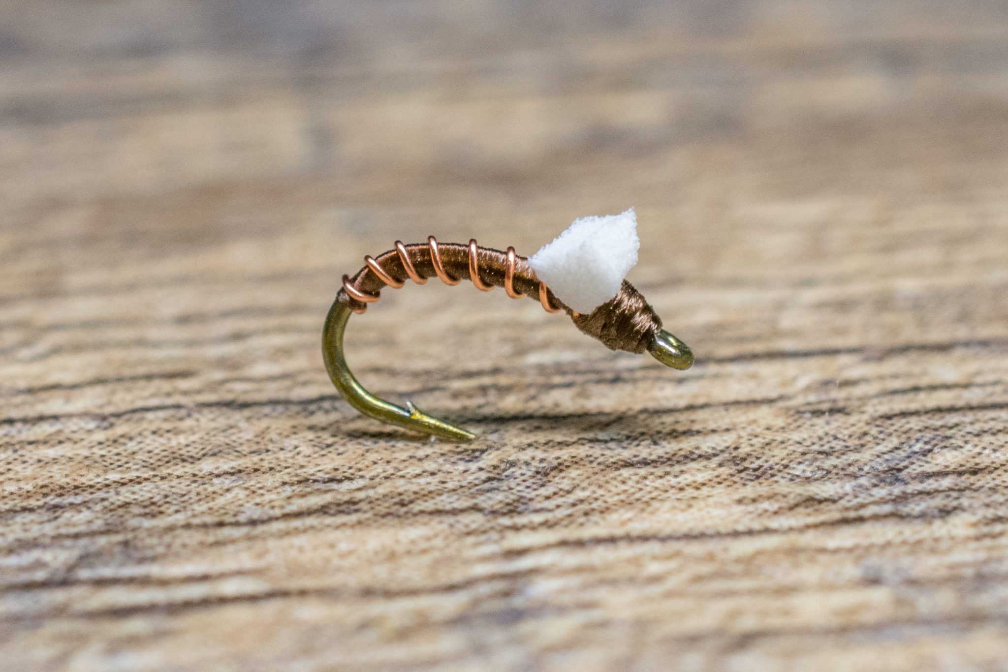 The Foam Wing Emerger is an excellent imitation for emerging BWO's.