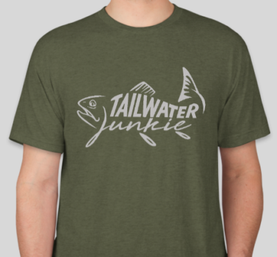 Tailwater Junkie Shirt Military Green